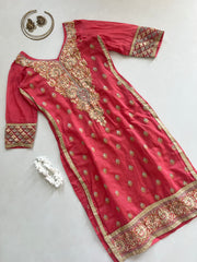 Embroidered Kurti-Bust 34