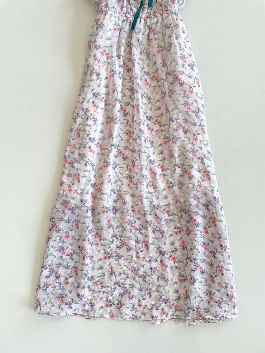 Floral Korean Dress-Bust 36 to 38