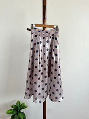 Organza Polka Dot Skirt-Waist 30