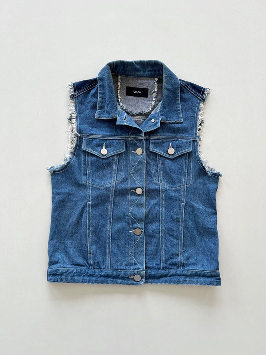 QUA Denim Jacket-Bust 34