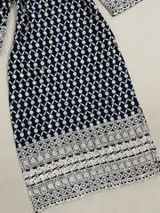 Embroidered Sequin Kurta-Bust 34