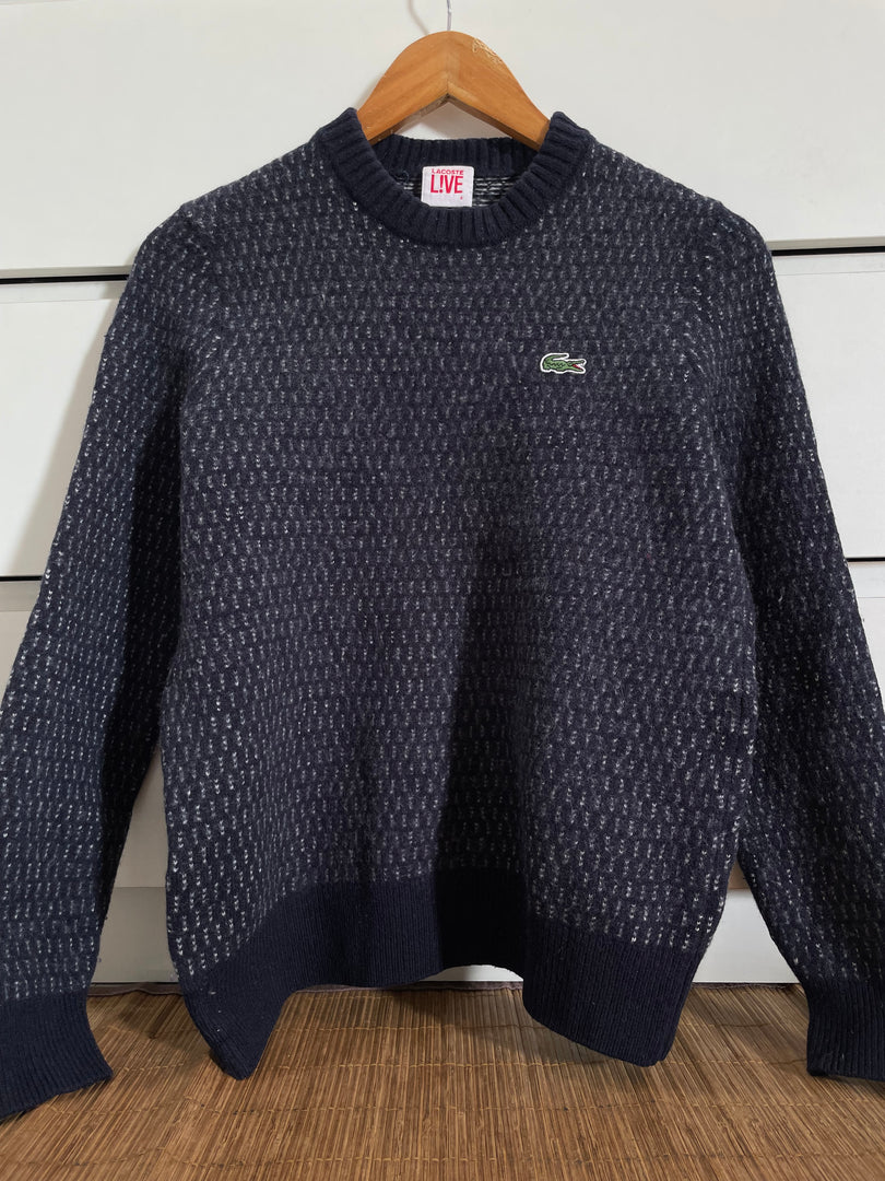 Lacoste 70% Wool Vintage Sweater-Chest 36