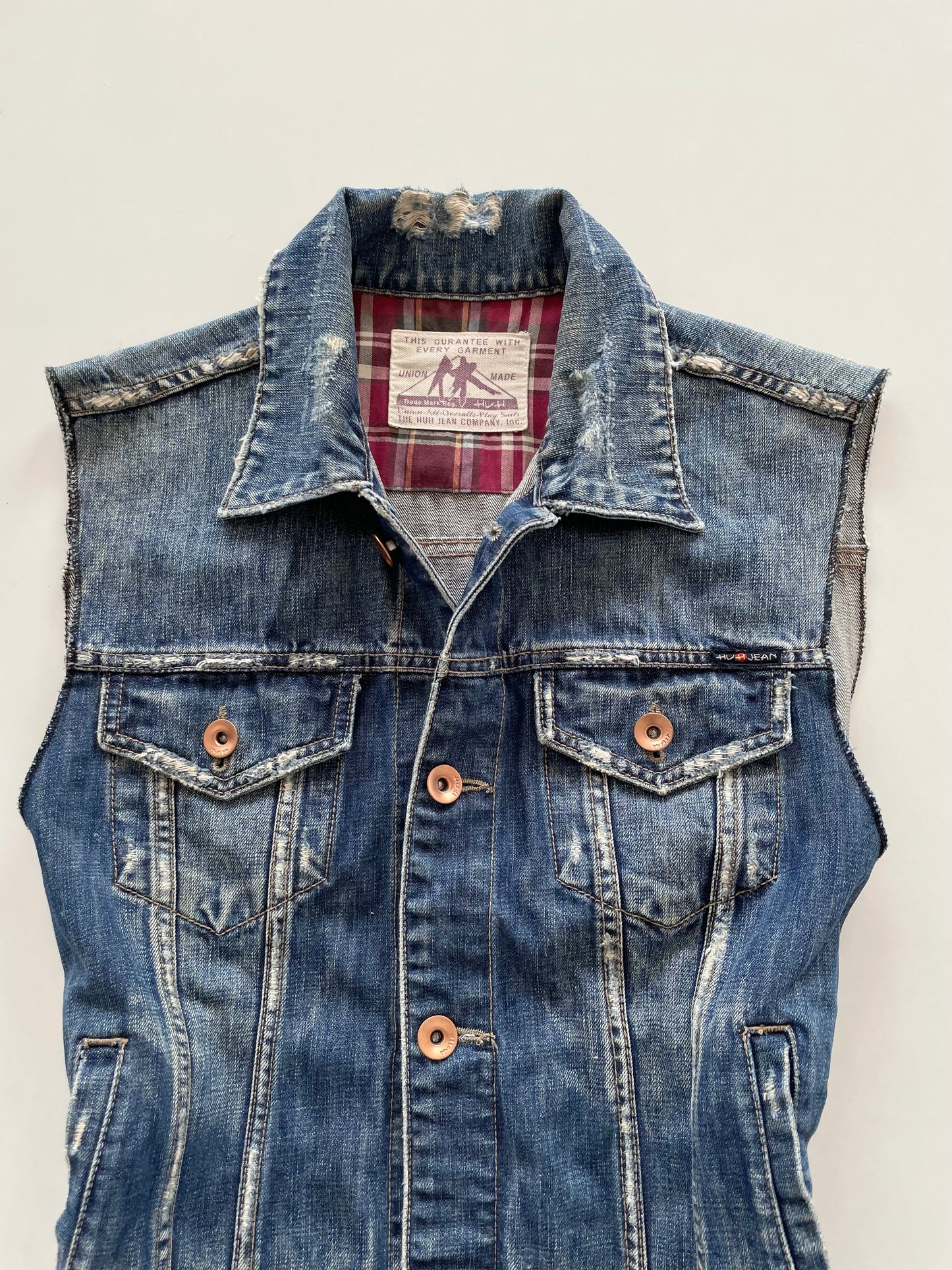 Denim Vest-Chest 38