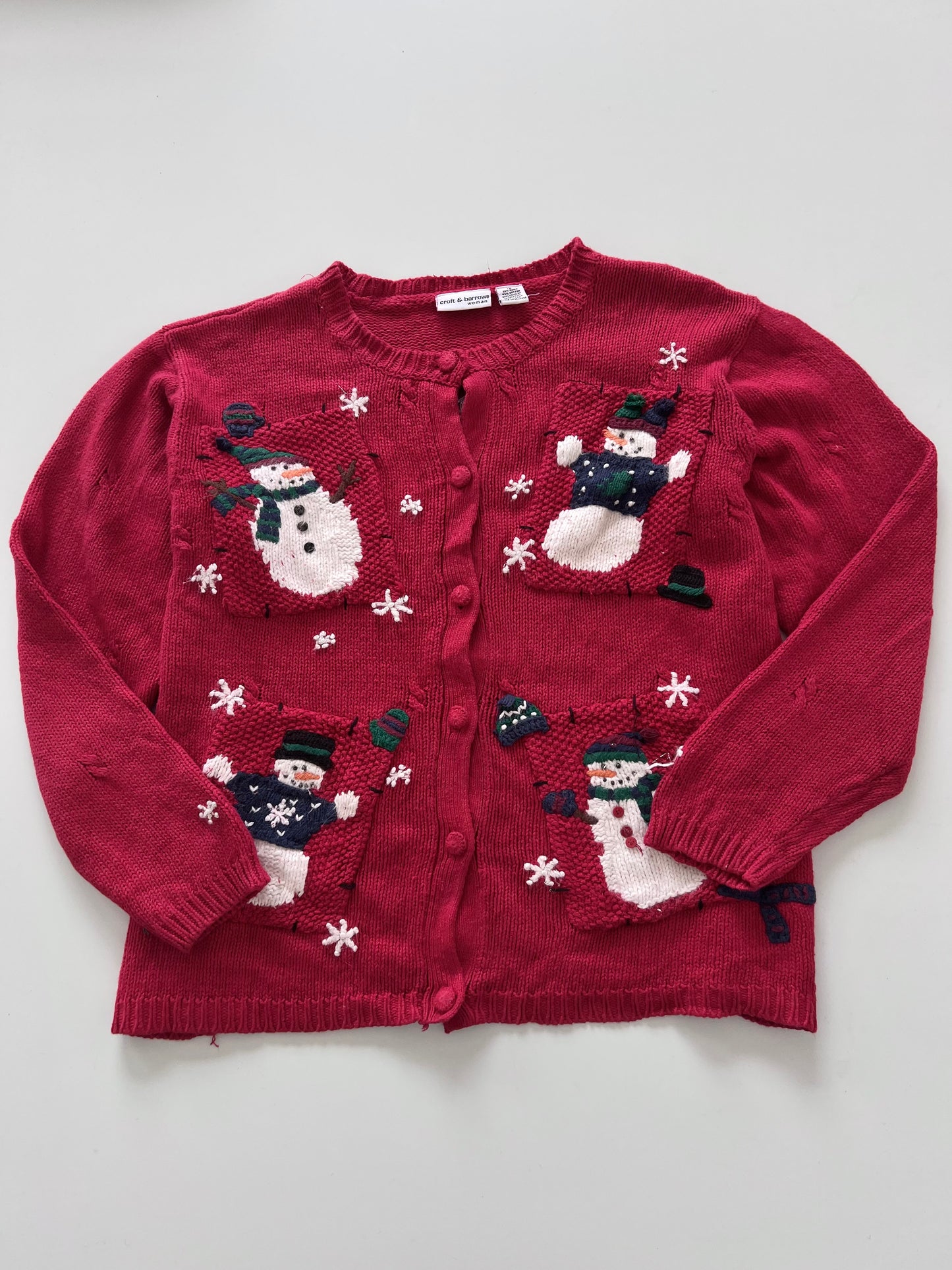 Croft & Barrow Christmas Sweater-Bust 52