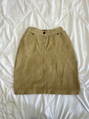 Mango Vintage Corduroy Skirt-Waist 28