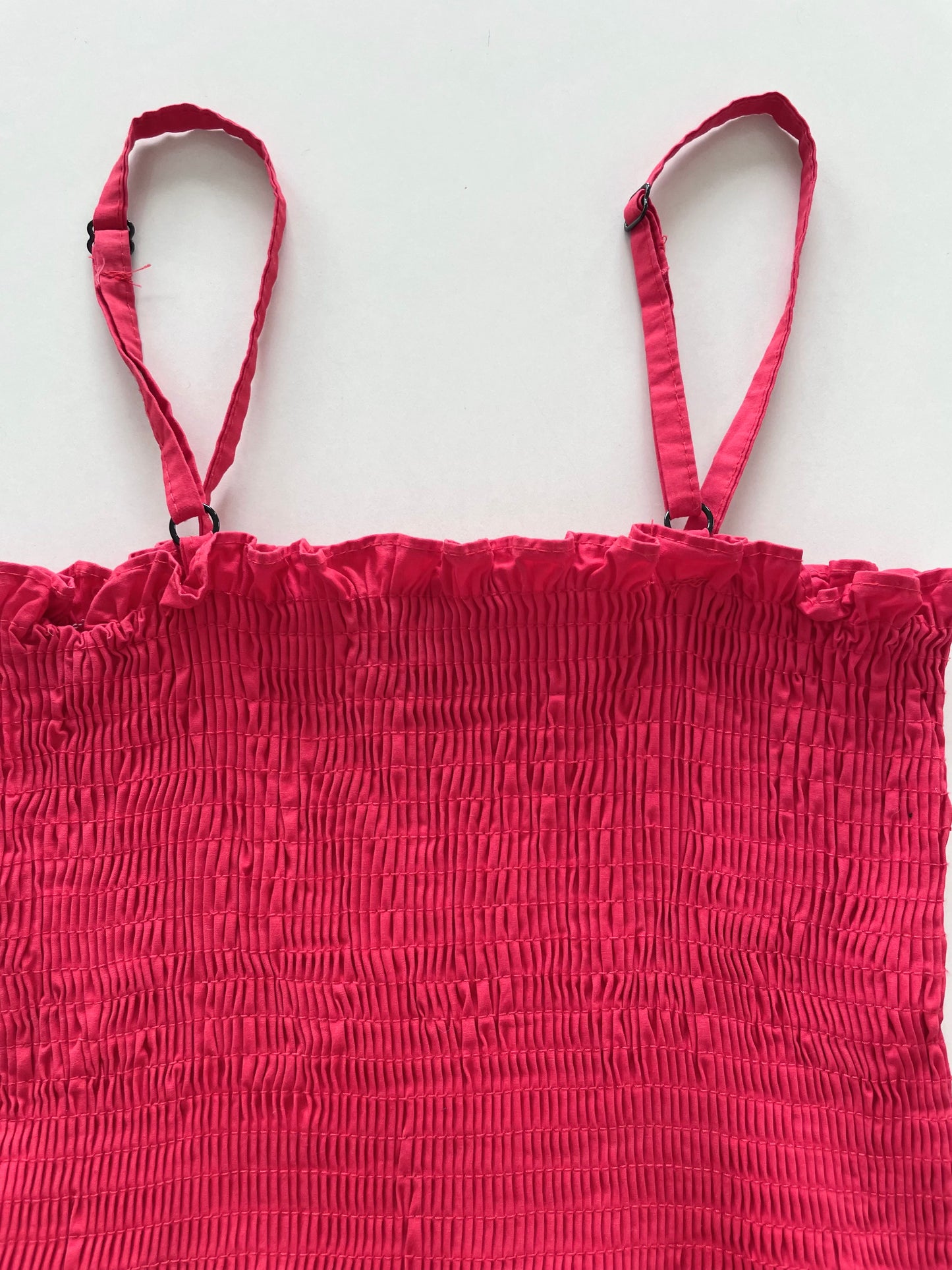 Smocked Red Top-Bust 28 to 30