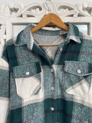 Super Thick Warm Shacket-Chest 44