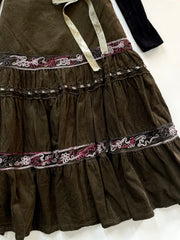 Vintage Corduroy Skirt-Waist 32