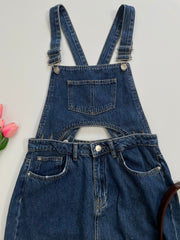 Koton Cut-Out Denim Dress-Waist 28