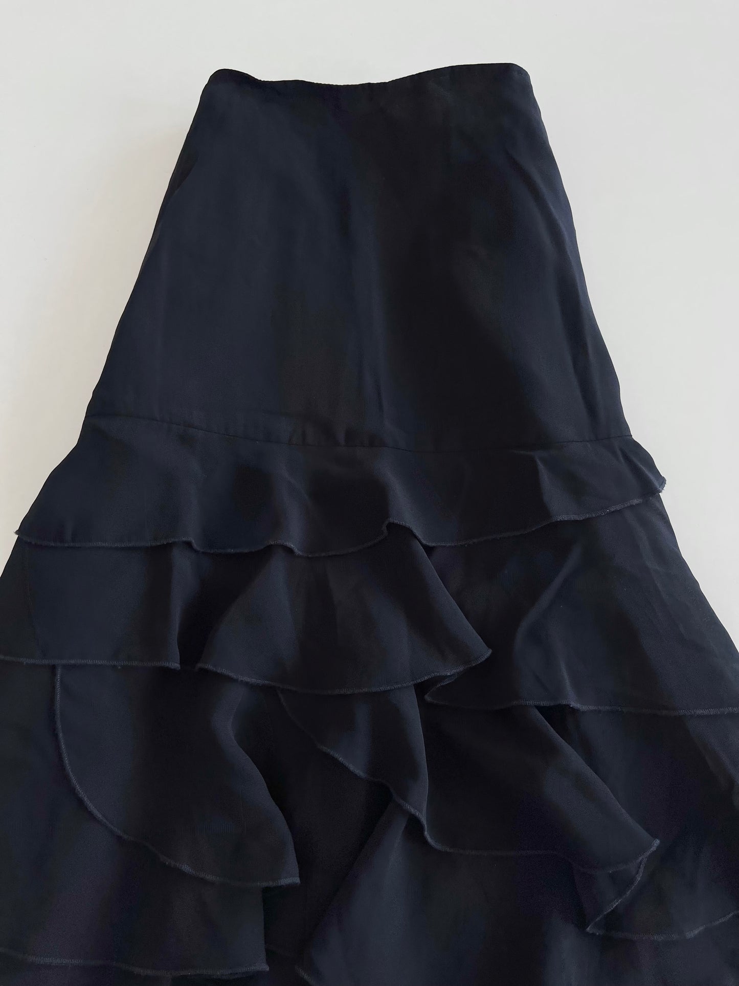 Timeless Vintage Ruffle Skirt-Waist 30