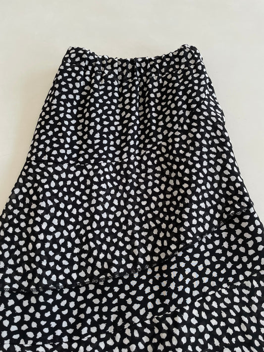 Polka Dot Ruffle Skirt-Waist 26 to 28