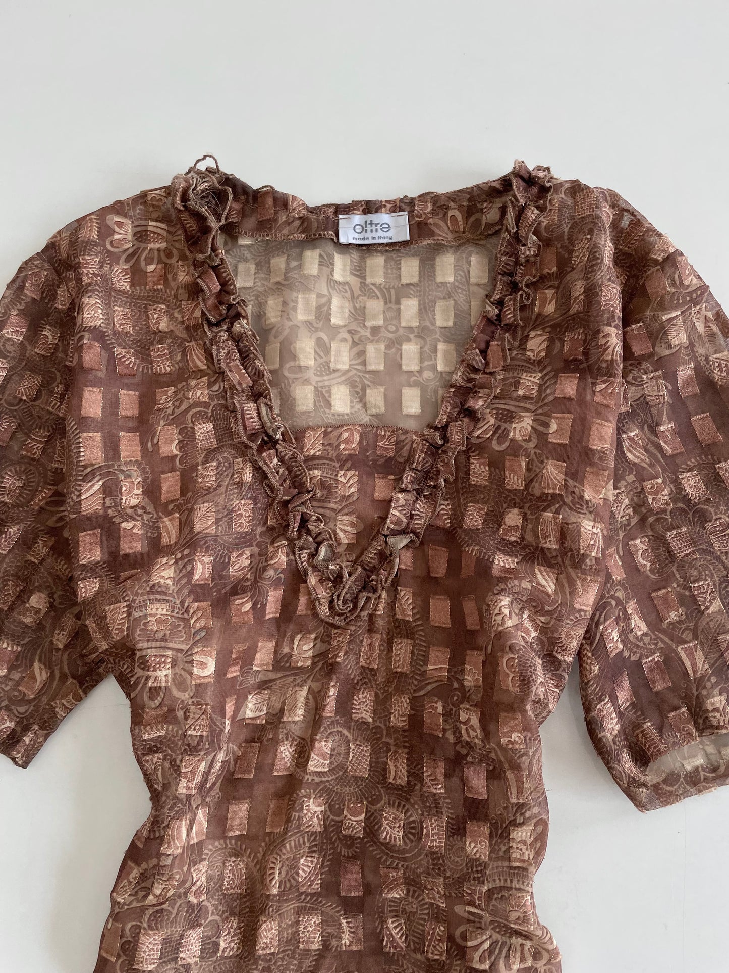 Oltre Sheer Top-Bust 44