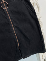 Load image into Gallery viewer, Yishion Denim Long Skirt-Waist 28
