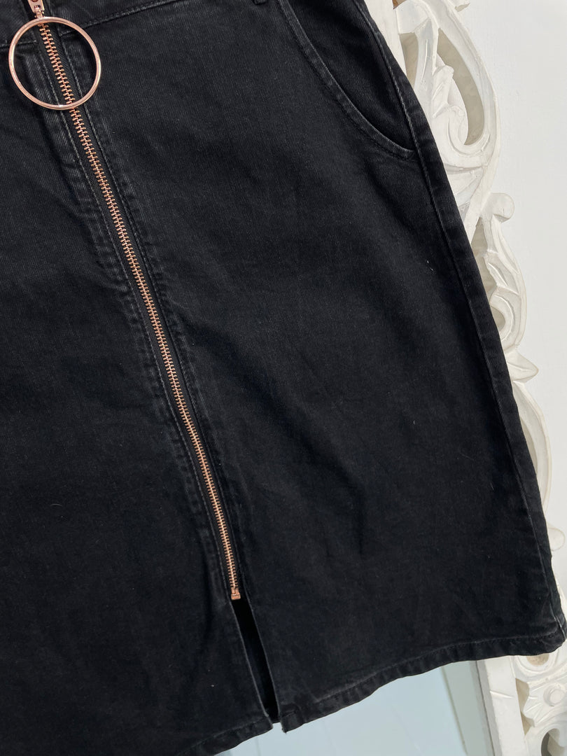 Yishion Denim Long Skirt-Waist 28