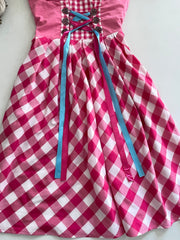 Vintage Gingham Dress-Bust 28 to 32