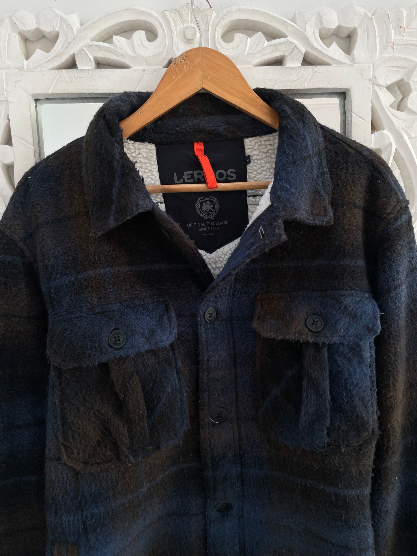 Fleece Lined Super Thick Shacket-Chest 42