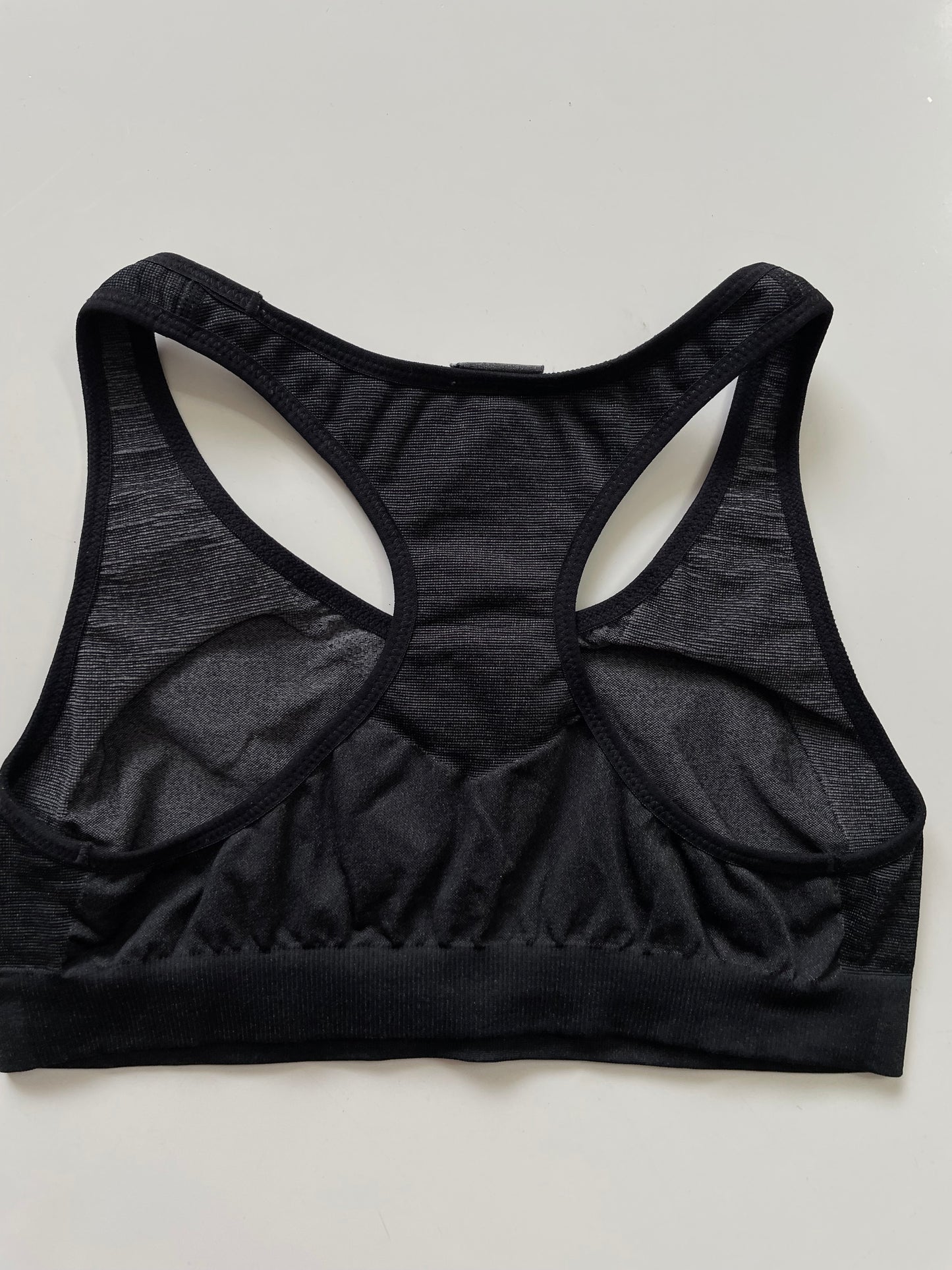 CHARCOAL SPORTS BRA - BUST 28 TO 30
