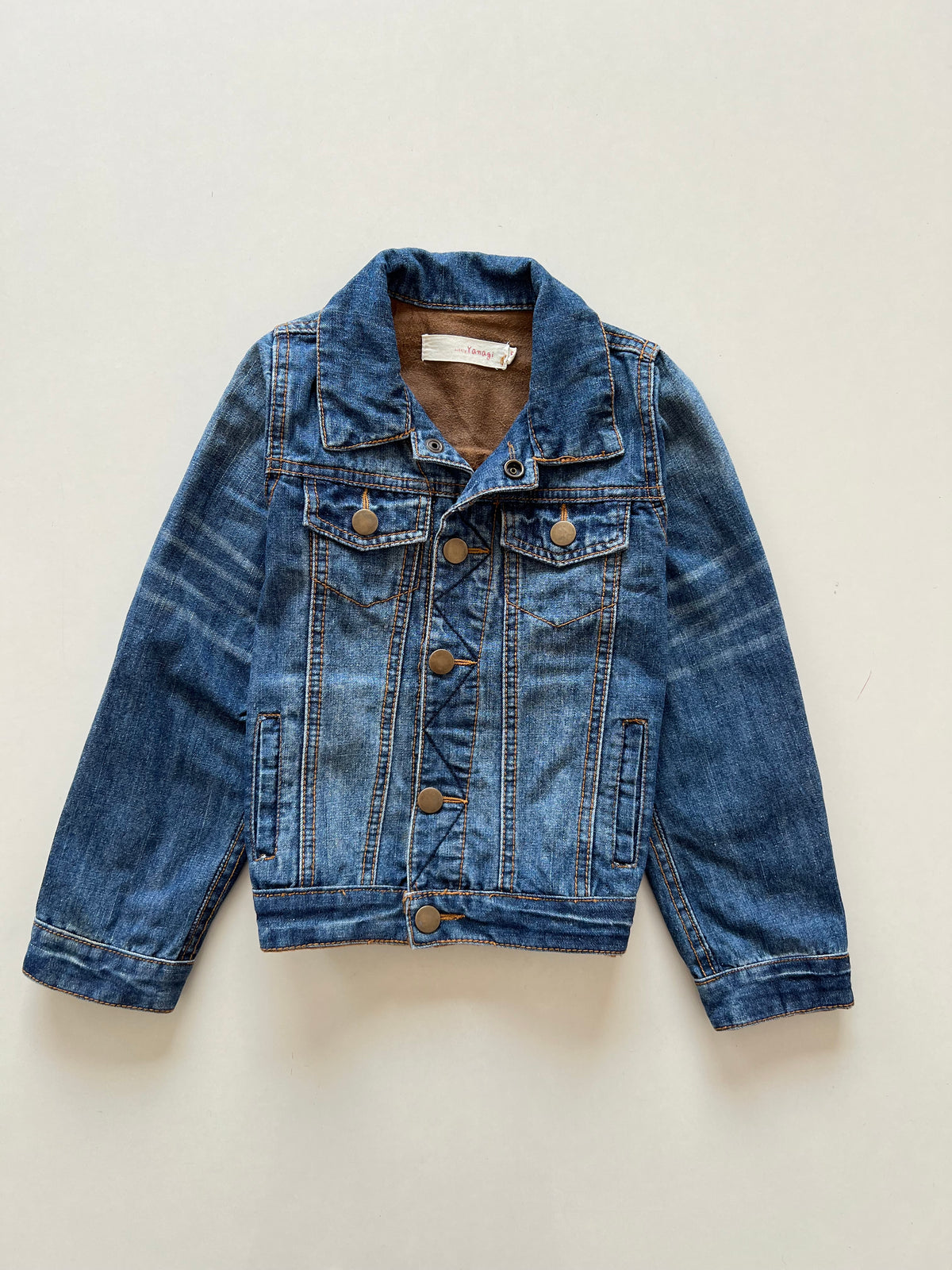 Little Yanagi Kids Denim Jacket-Bust 28