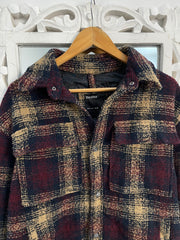 Bershka Super Thick Puffer Shacket-Chest 40