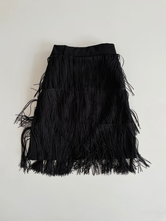 Retro Fringe Skirt-Waist 26