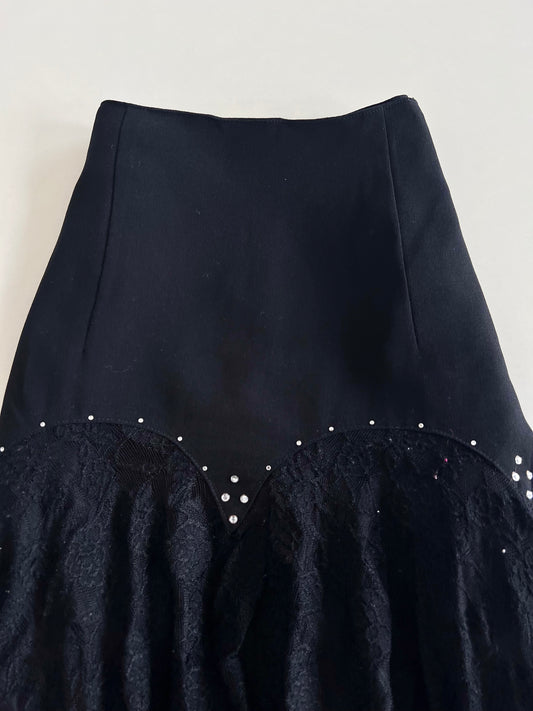 Lacy Vintage Skirt-Waist 30