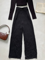 Load image into Gallery viewer, H&amp;M Warm Knitted Pants-Waist 36 to 42