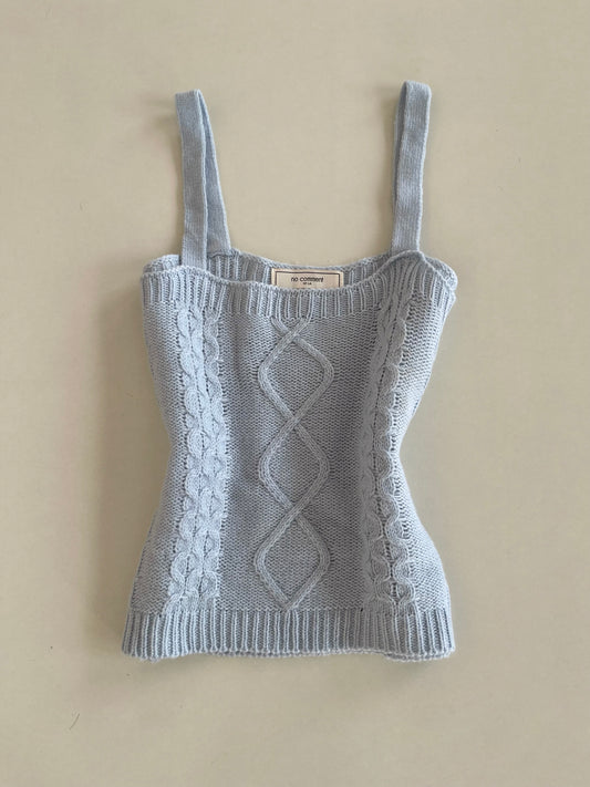 No Comment Crochet Top-Bust 32 to 34
