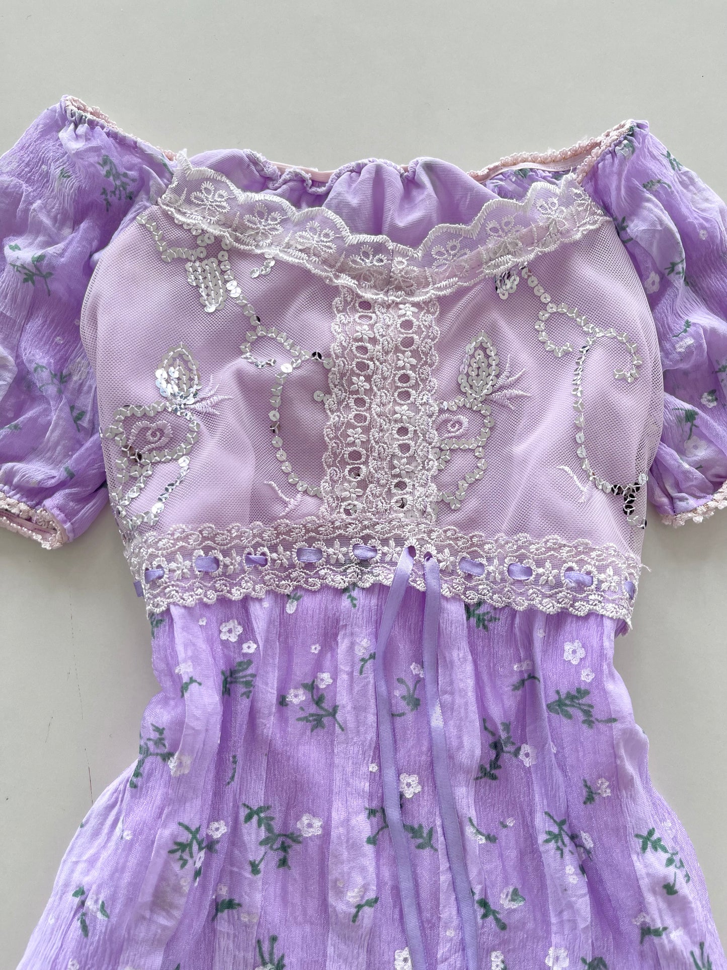 Sequin Vintage Top-Bust 34