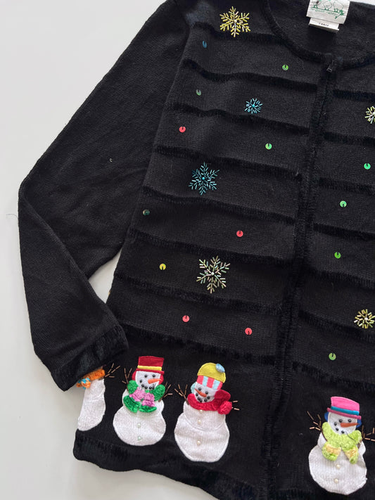 The Quacker Factory Christmas Zipper-Bust 46