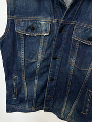 Design Works Denim Vest-Bust 40