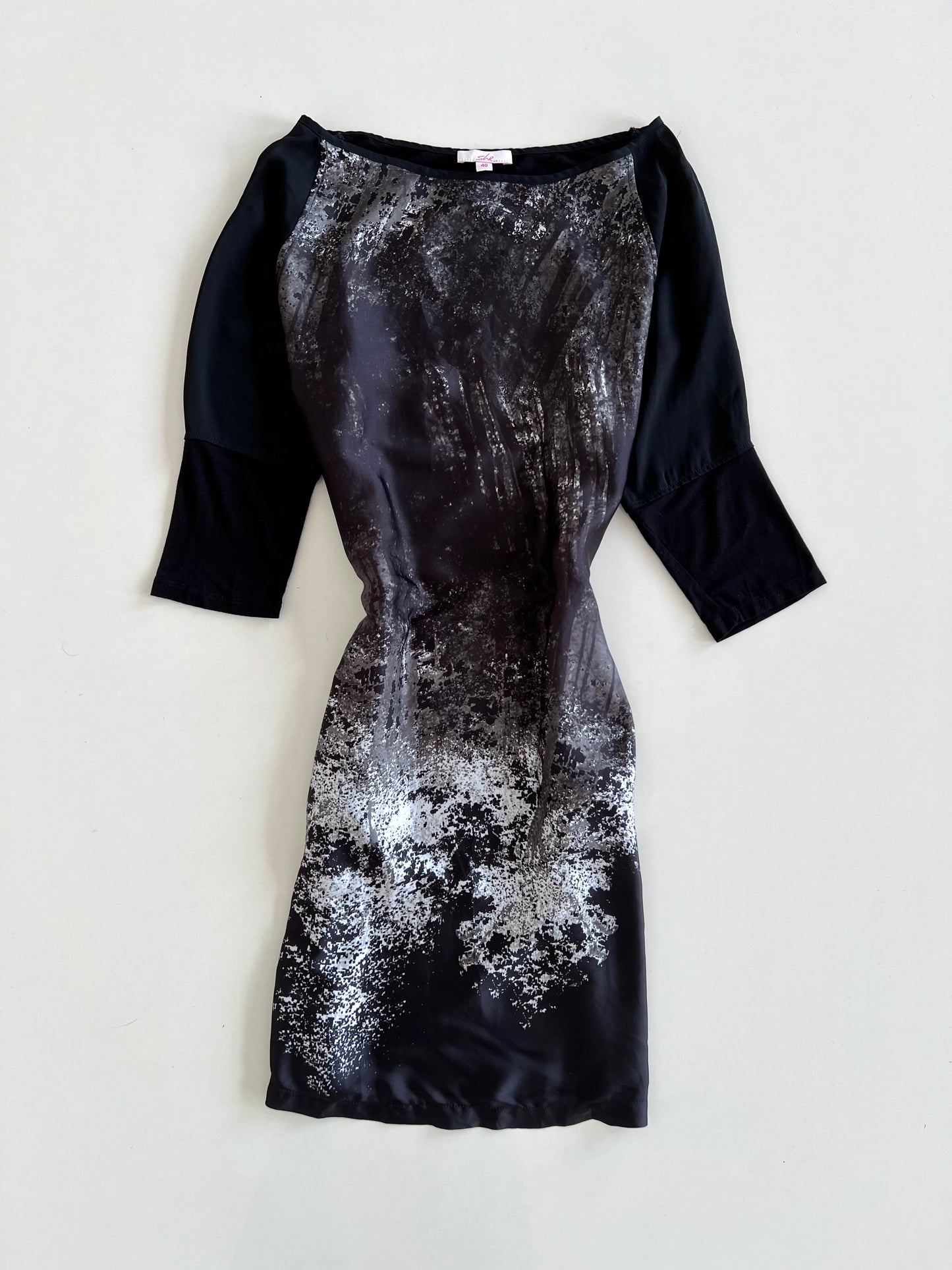 She Midnight Vintage Dress-Bust 44