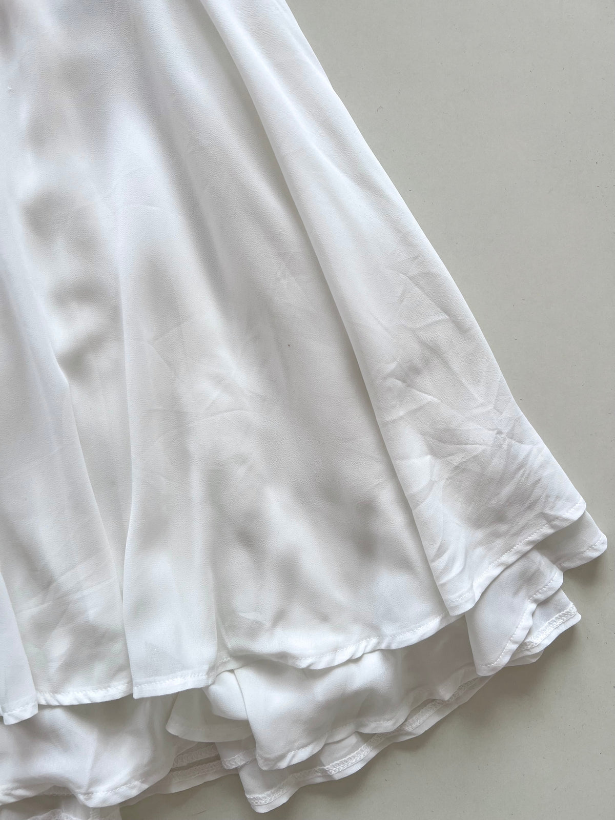 White Tube Dress-Bust 36