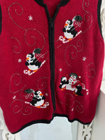 Load image into Gallery viewer, Christmas Sweater Vest-Bust 50
