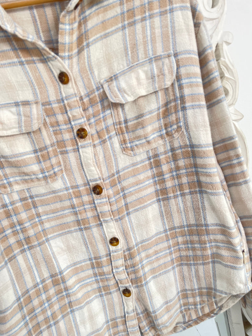 Hollister Super Thick Shacket-Chest 38