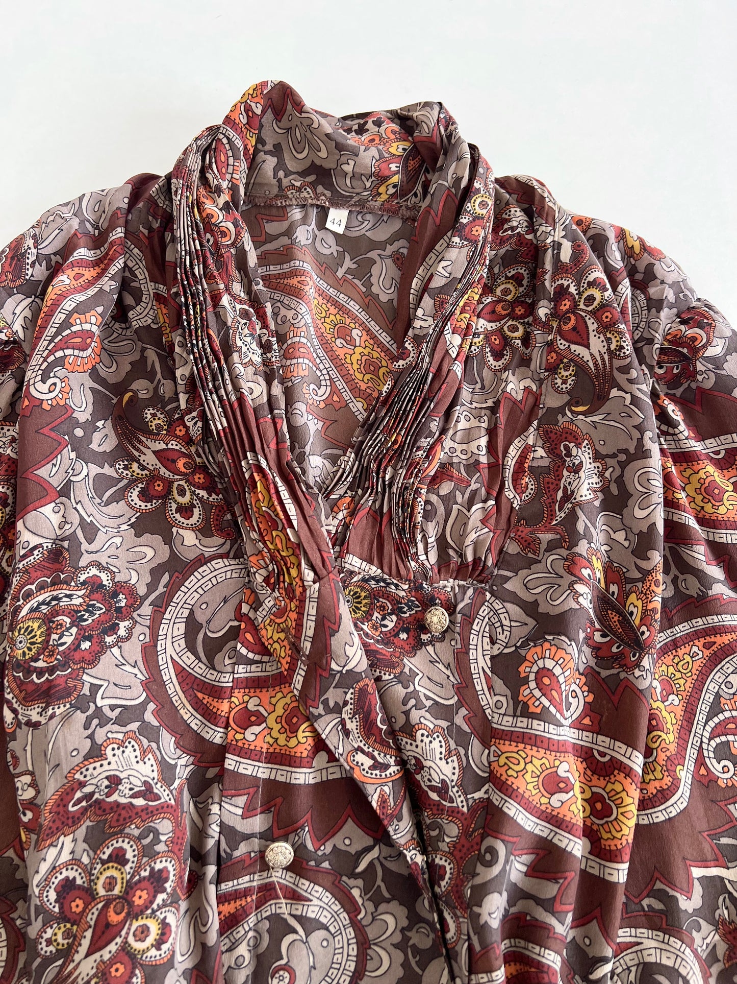 Paisley Vintage Top-Bust 44