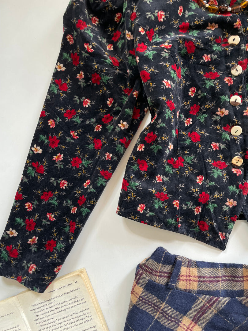 Suede Blazer-Bust 38