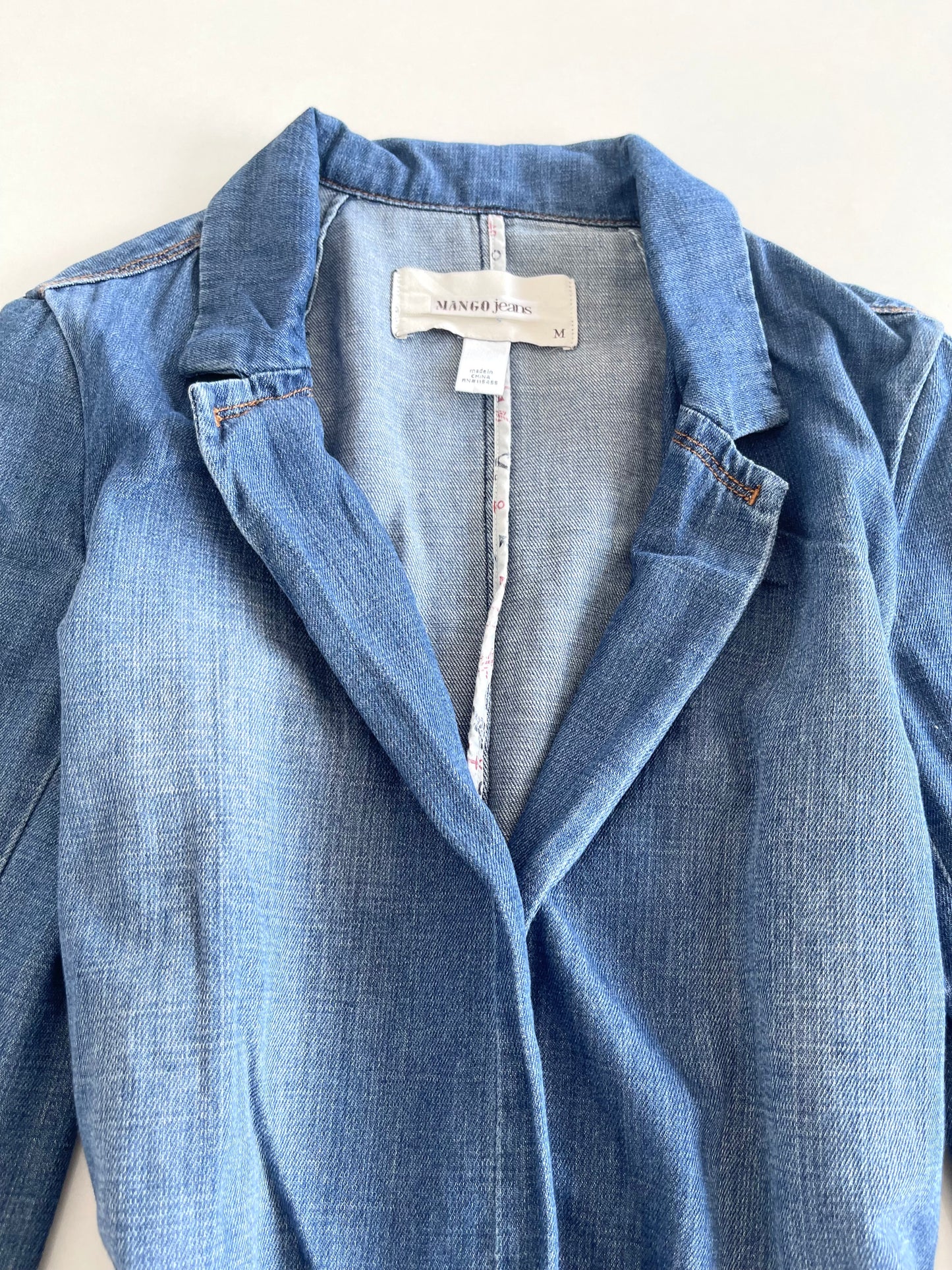Mango Denim Jacket-Bust 36