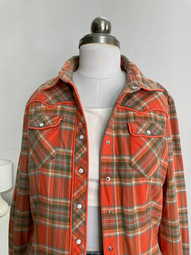 Levis Plaid Shirt - Bust 36