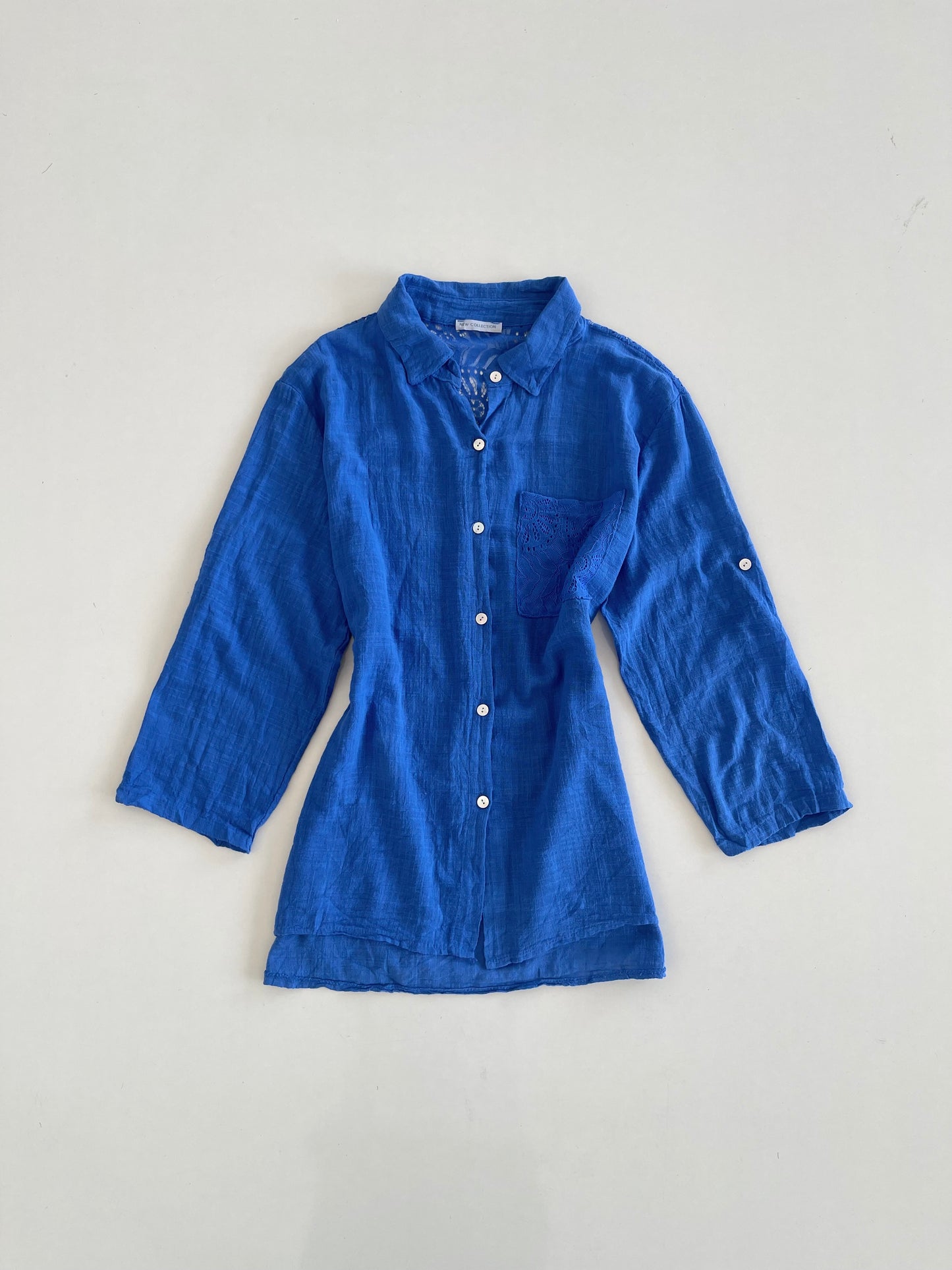 Blue Shirt-Bust 42