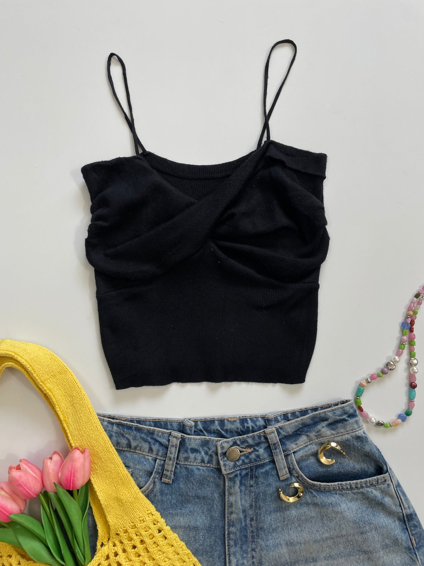 Criss Cross Top-Bust 32 to 34