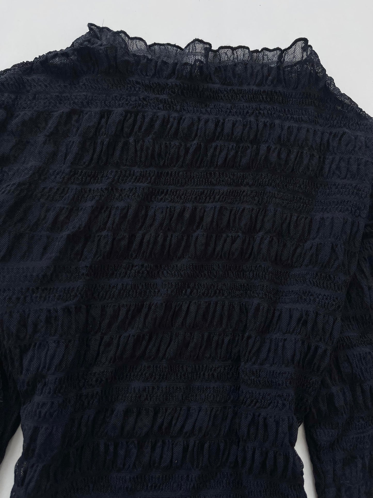 Textured Sheer Top-Bust 42 to 44