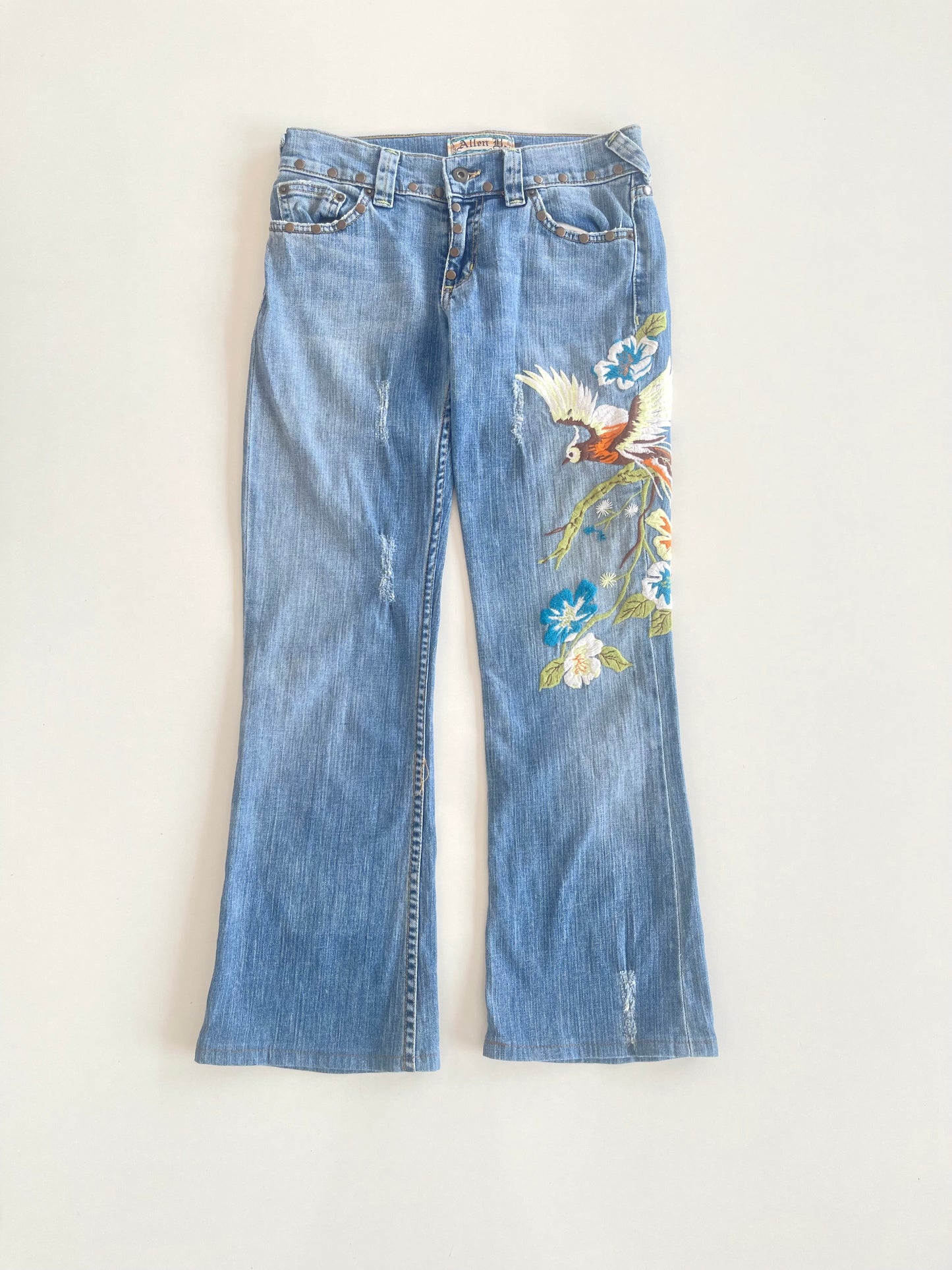 Allen Embroidered Pant-Waist 30