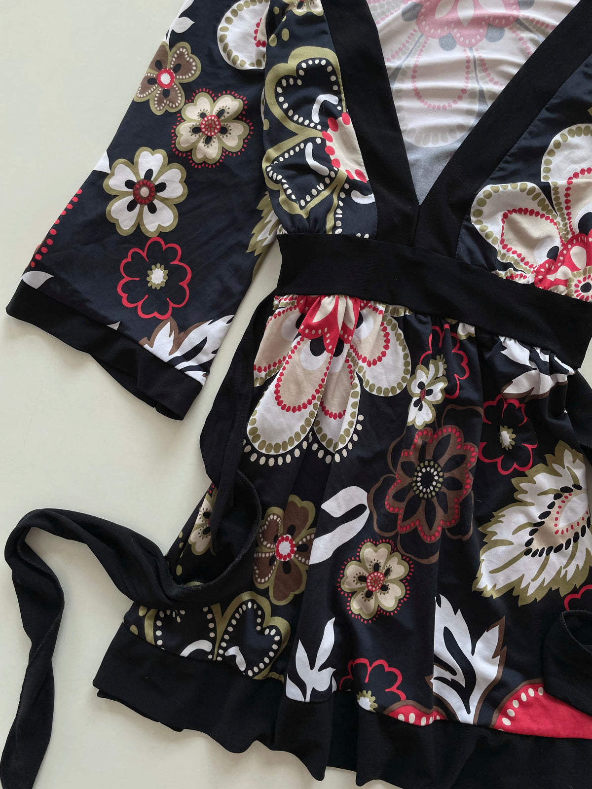 Seduction Floral Vintage Top-Bust 32 to 34
