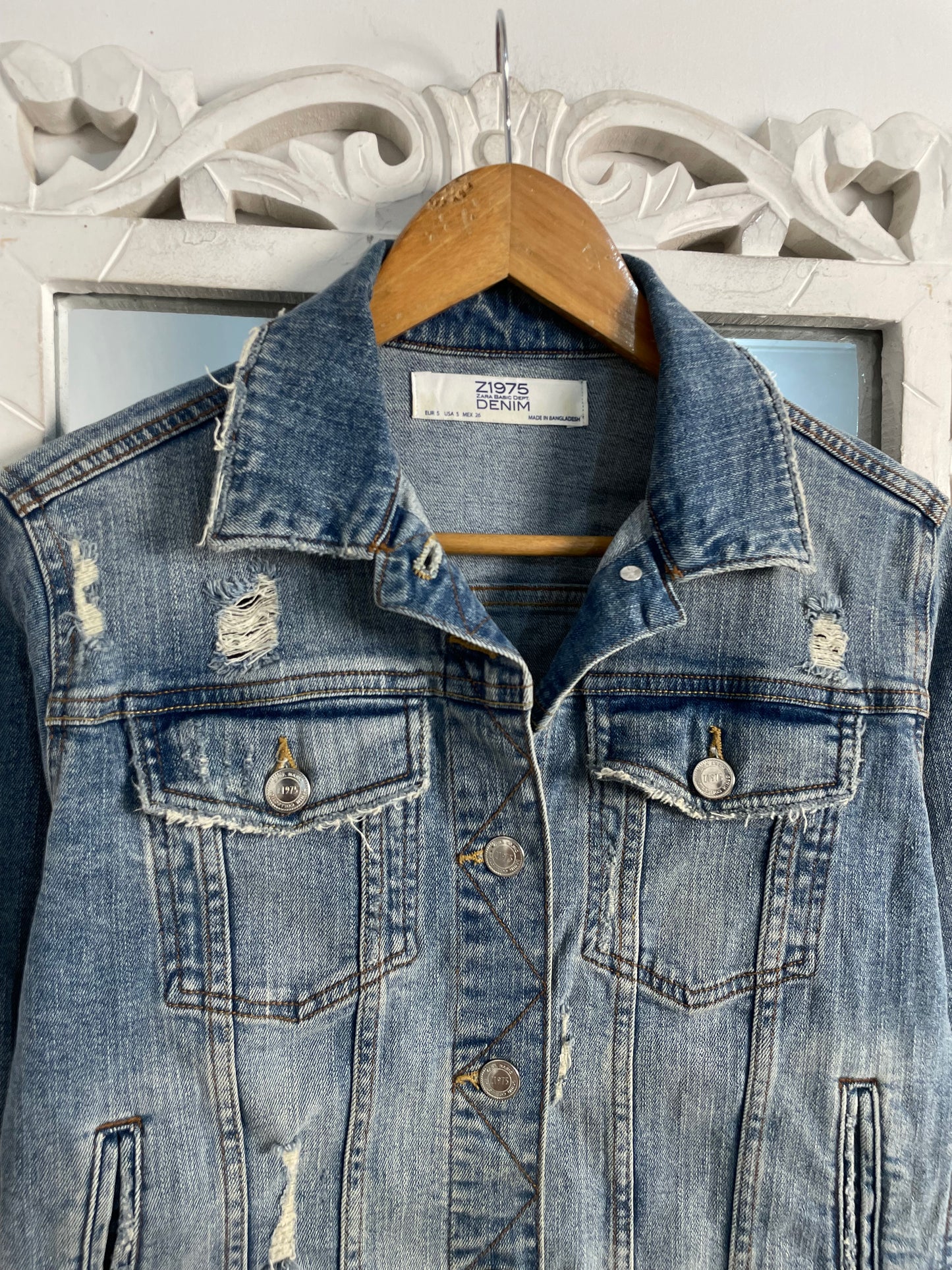 Vintage Denim Jacket-Chest 36