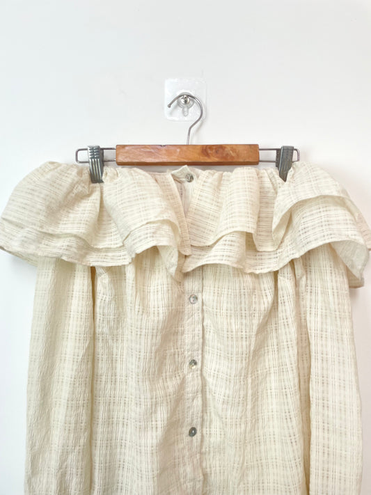 Ruffle Top-Bust 34