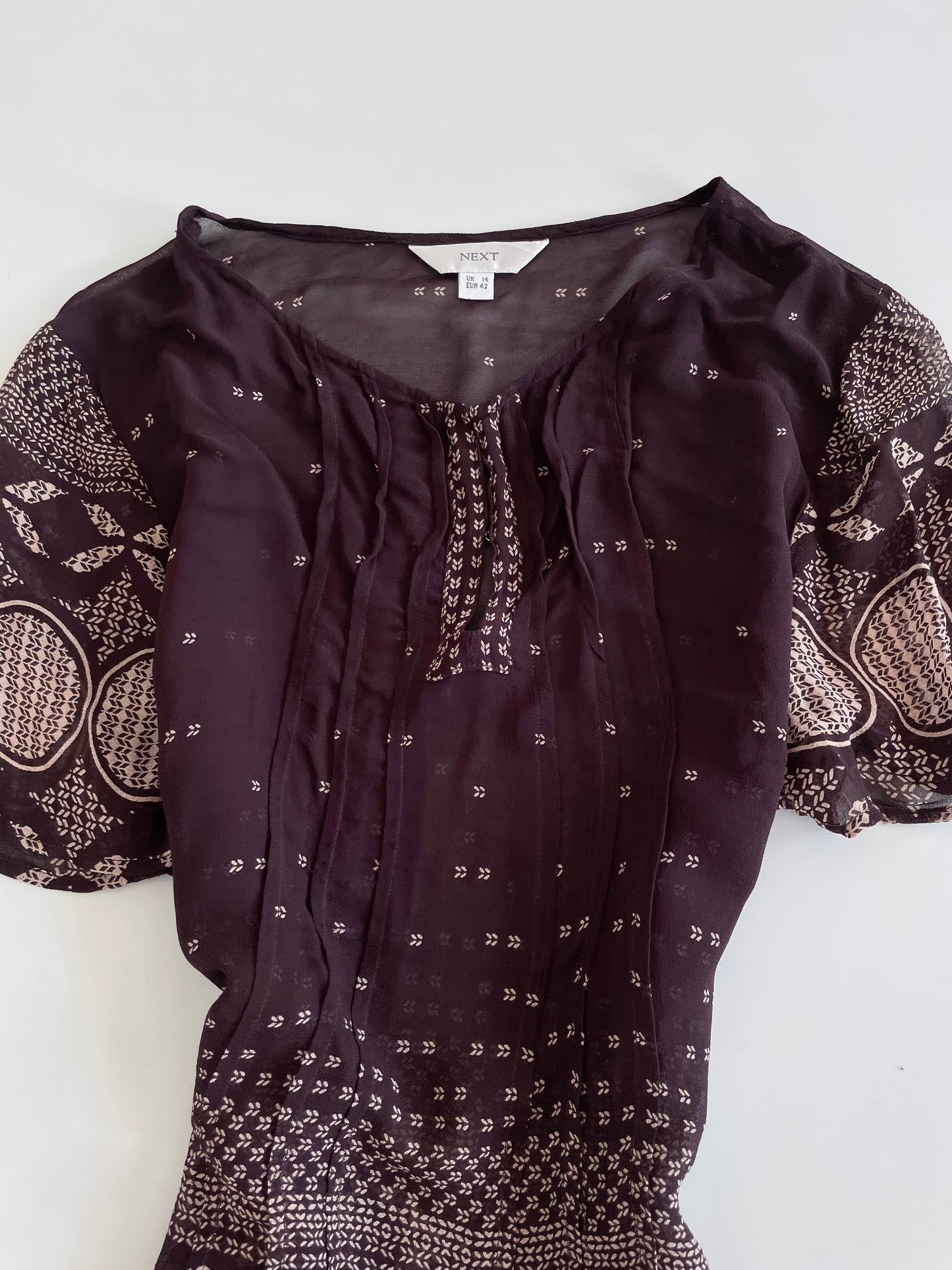Next Sheer Top-Bust 42