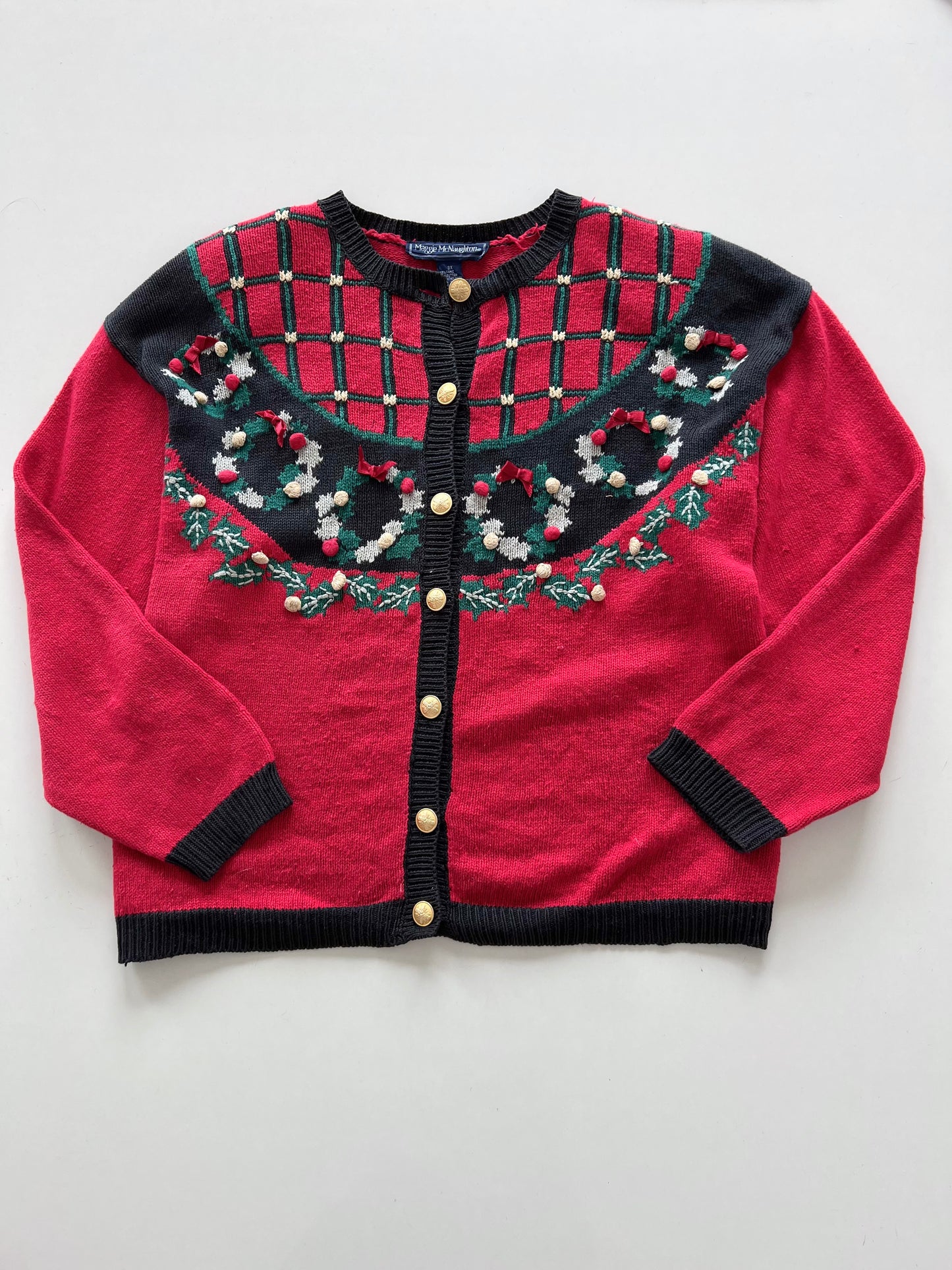 Maggie Mc Naughton Christmas Sweater-Bust 54