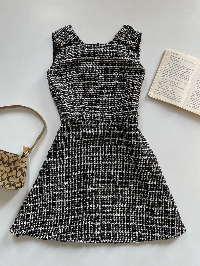 Winter Tweed Dress-Bust 36