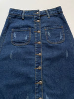 Load image into Gallery viewer, Denim Skirt-Waist 28
