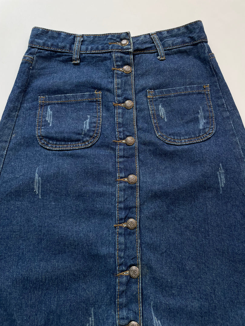 Denim Skirt-Waist 28